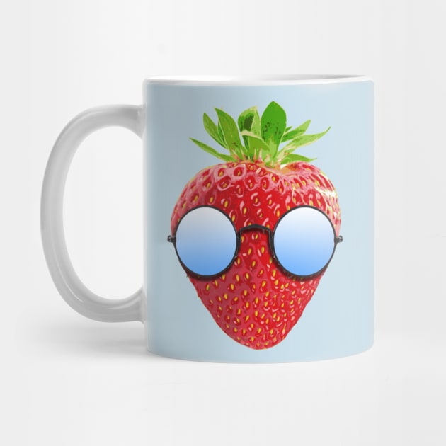 Cool Strawberry by Nerd_art